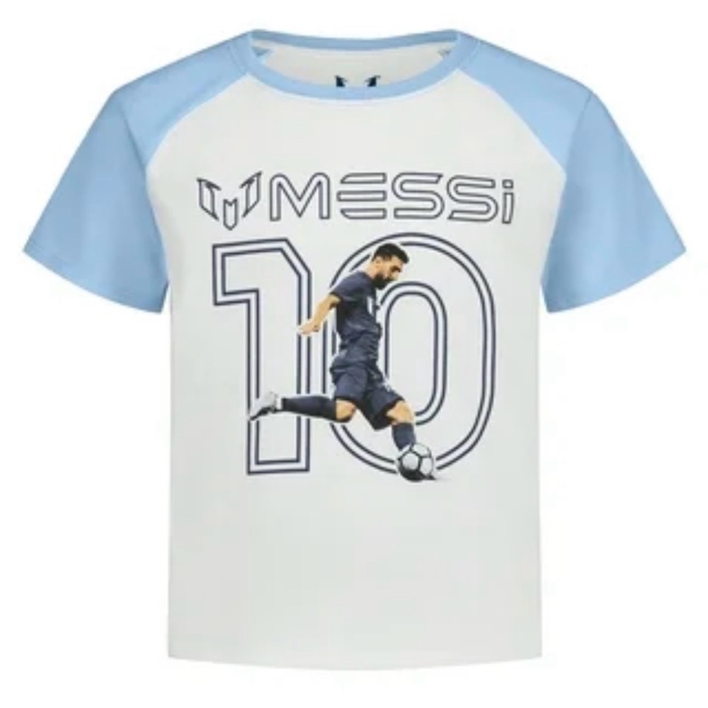 NWT Messi‎ #10 Graphic Tee ⚽💙 Youth XL (14/16)